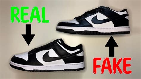 nike dunk low original vs fake|genuine nike dunks.